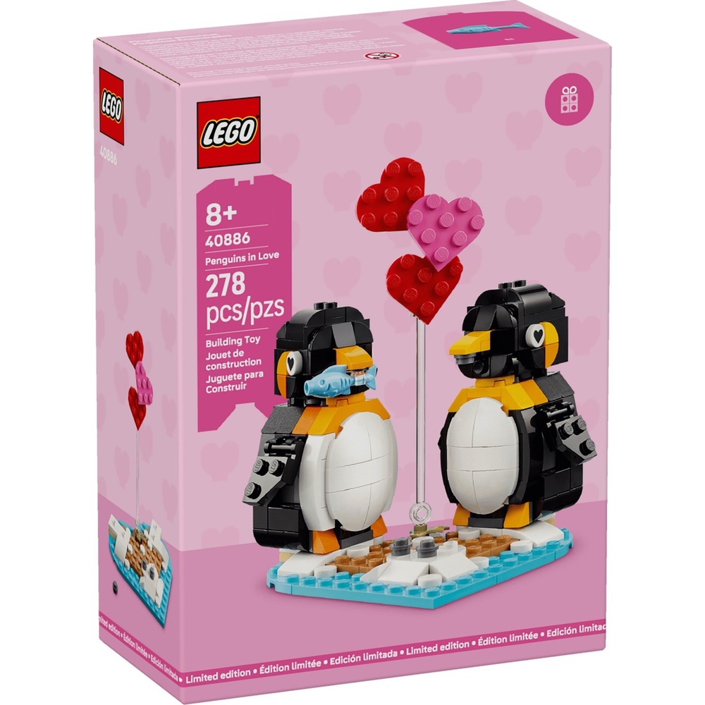 Lego Penguins In Love 40886 Valentine's Day Sealed Set GWP Promo